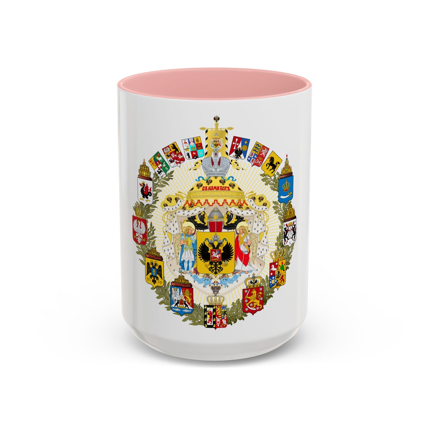 Greater Coat of Arms of the Russian Empire - Accent Coffee Mug