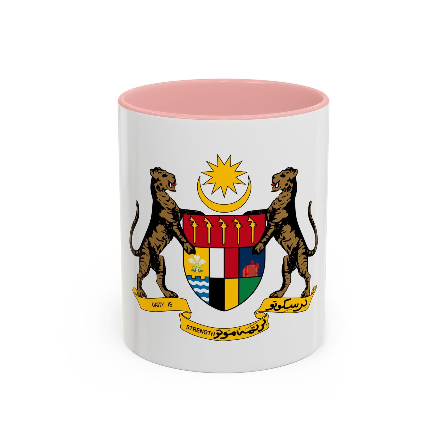 Coat of arms of the Federation of Malaya - Accent Coffee Mug