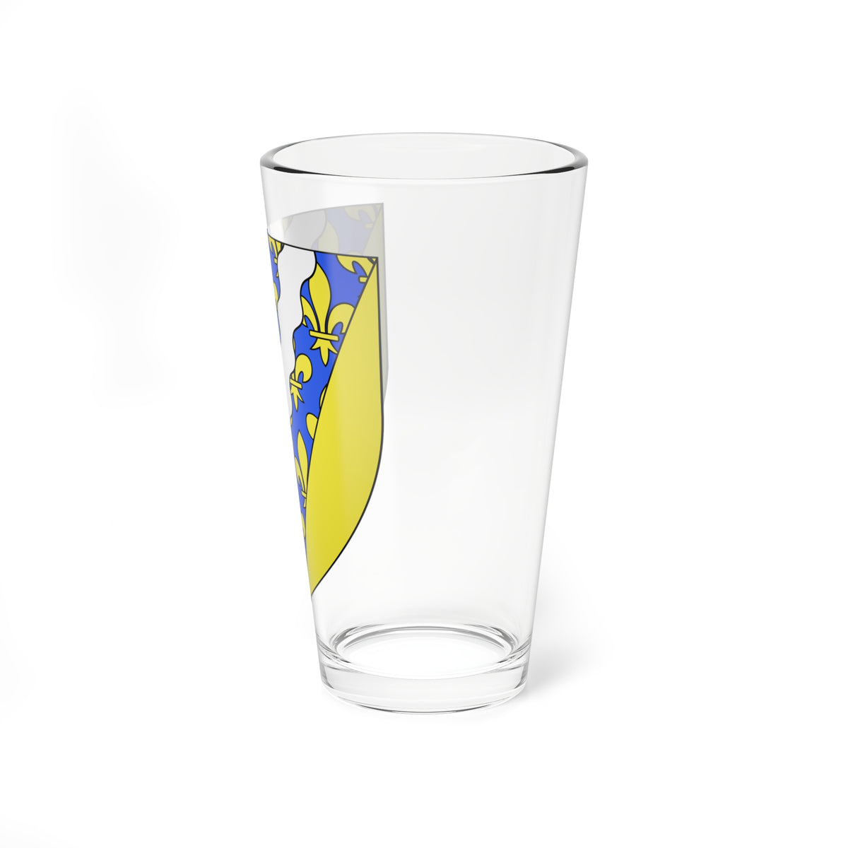 Proposition de blason pour le département du Val-de-Marne (France) (Coat of Arms) Pint Glass 16oz