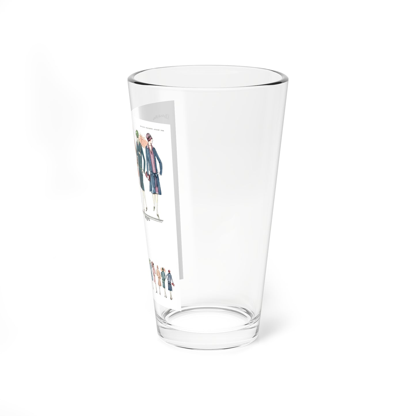 L'echo de Paris (1), McCall's magazine, August 1926 - Pint Glass 16oz