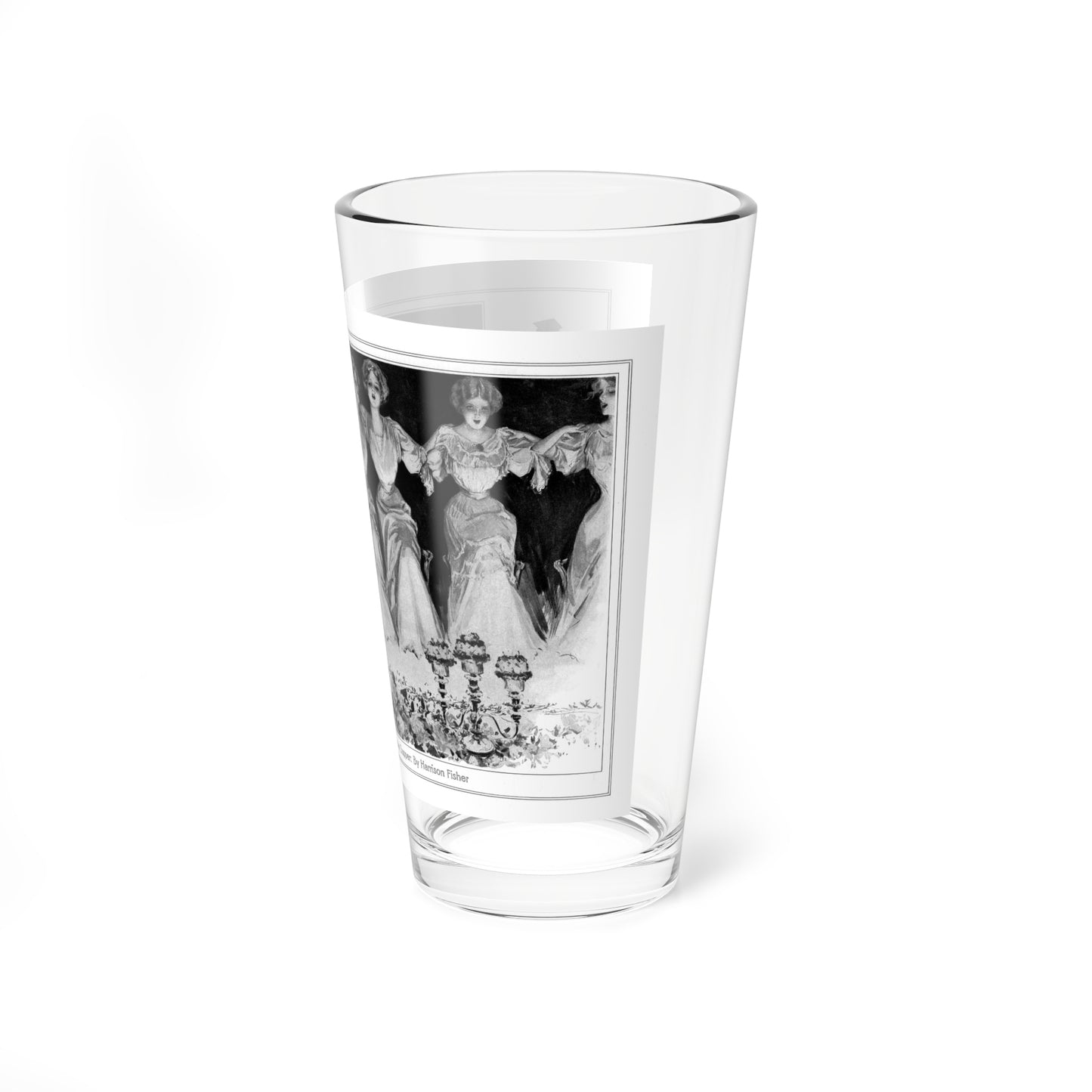 Harrison Fisher's College Girls, Ladies' Home Journal, June 1908 - Pint Glass 16oz
