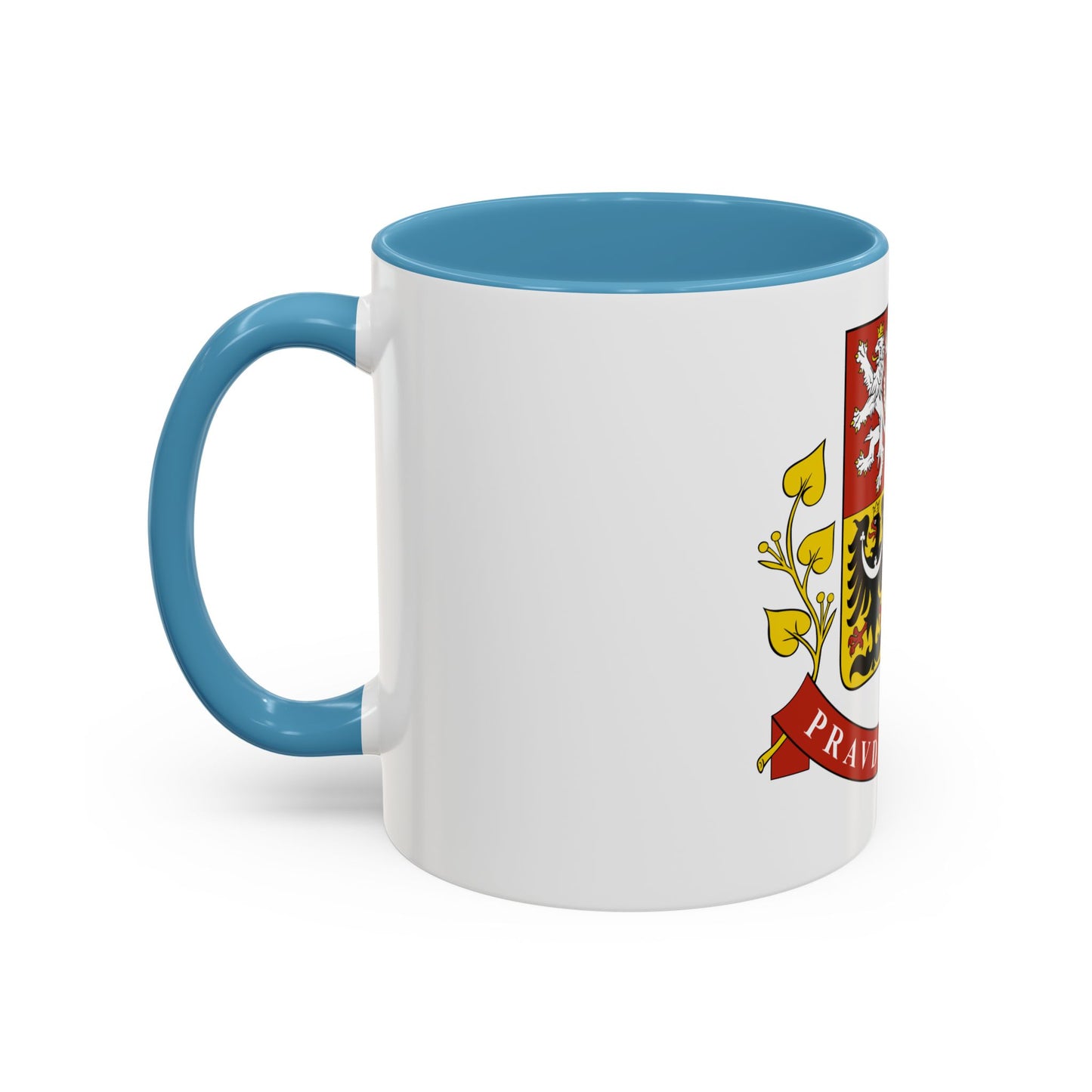 Greater coat of arms of the Czech Republic (Presidential version) - Accent Coffee Mug
