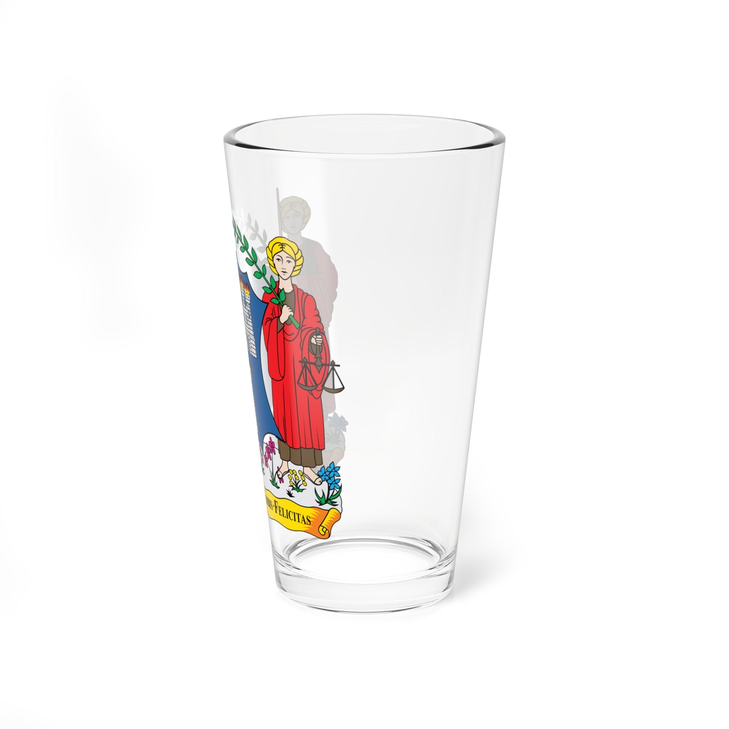 Coat-of-arms-of-Dublin (Ireland) (Coat of Arms) Pint Glass 16oz