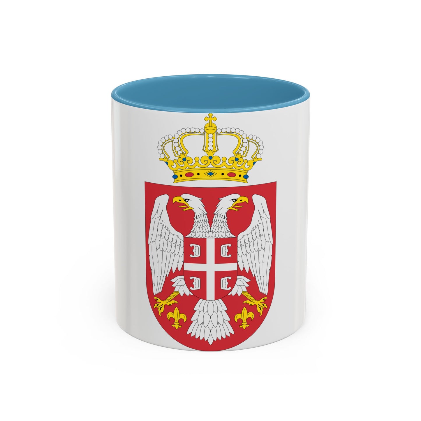 Coat of arms of Serbia small (2004 - 2010) - Accent Coffee Mug
