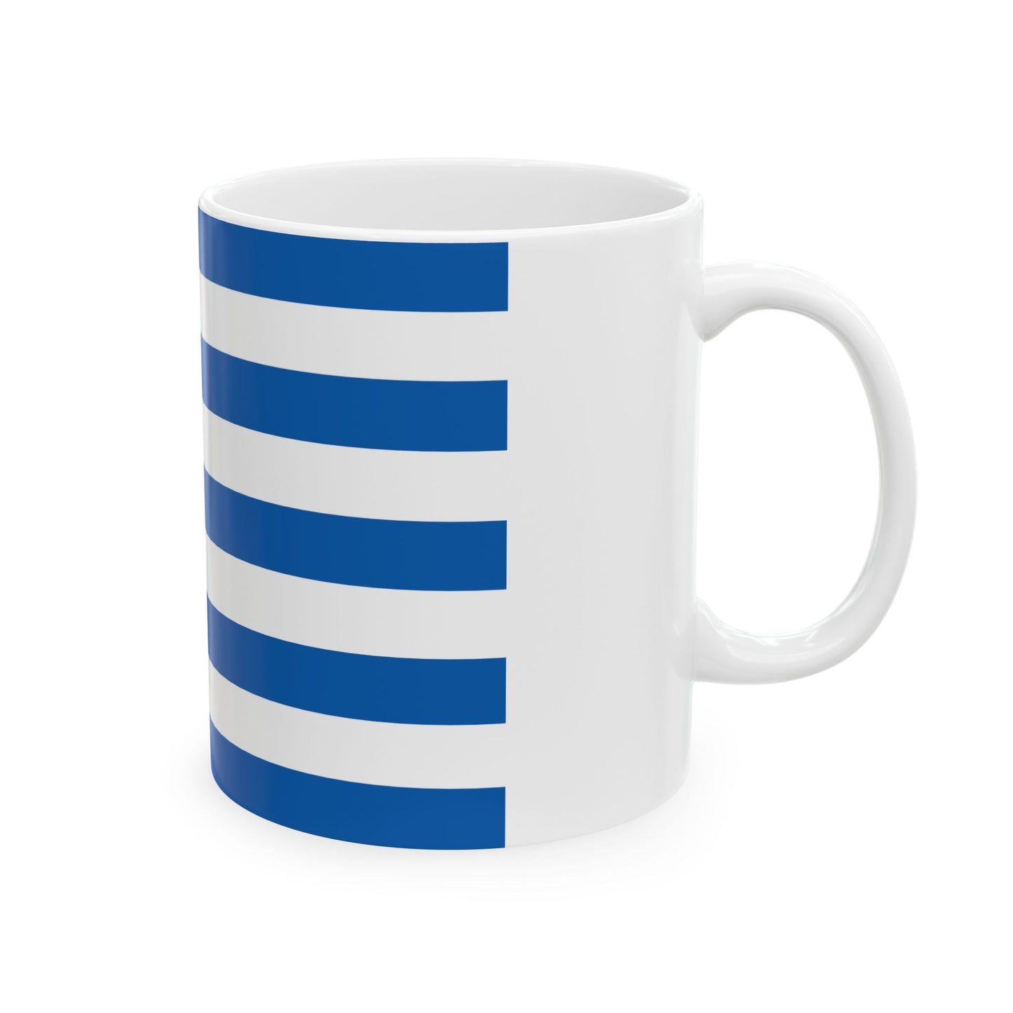 Hellenic Coast Guard Flag 1973-1980 (Greece) White Coffee Mug