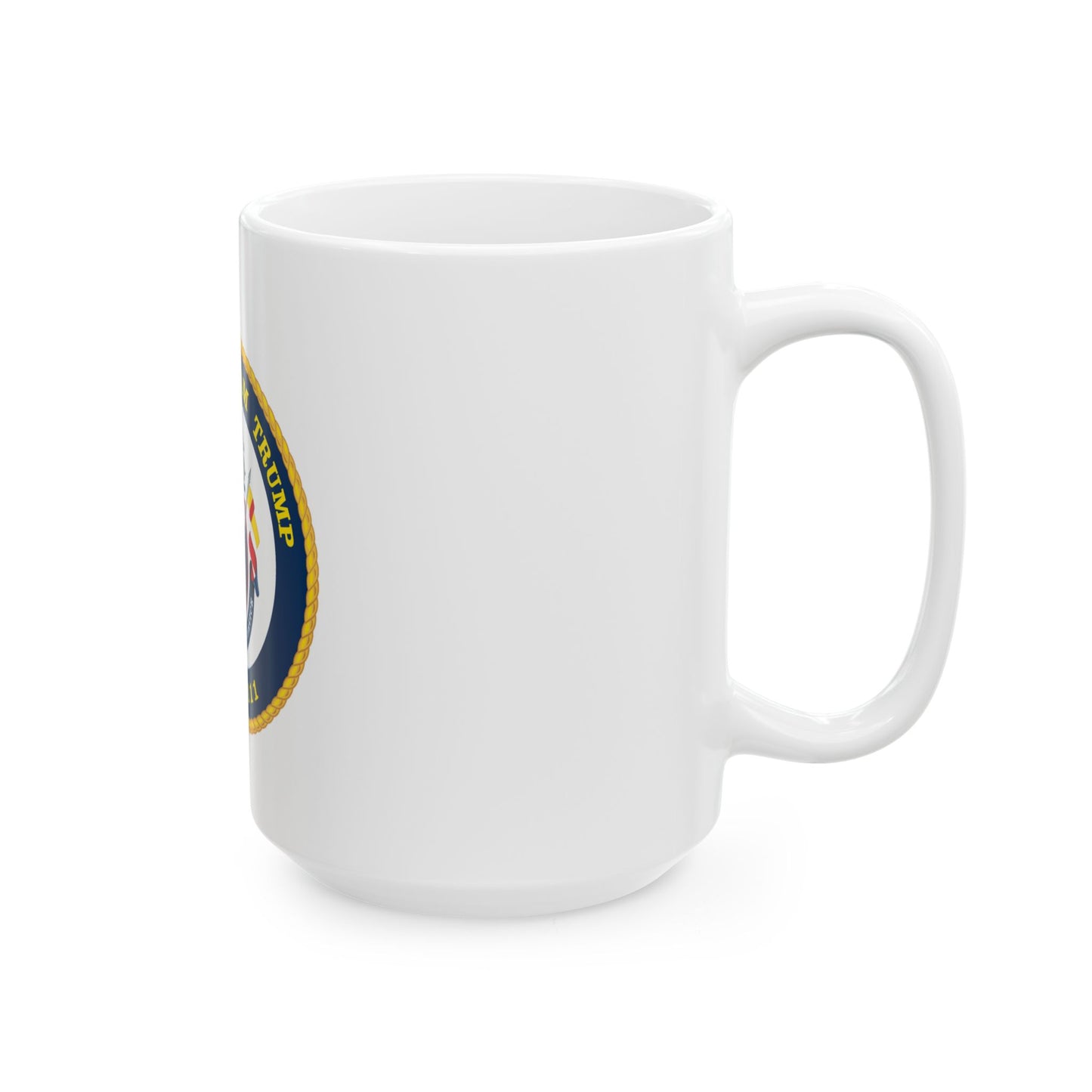 USCGC William Trump WPC 1111 (U.S. Coast Guard) White Coffee Mug