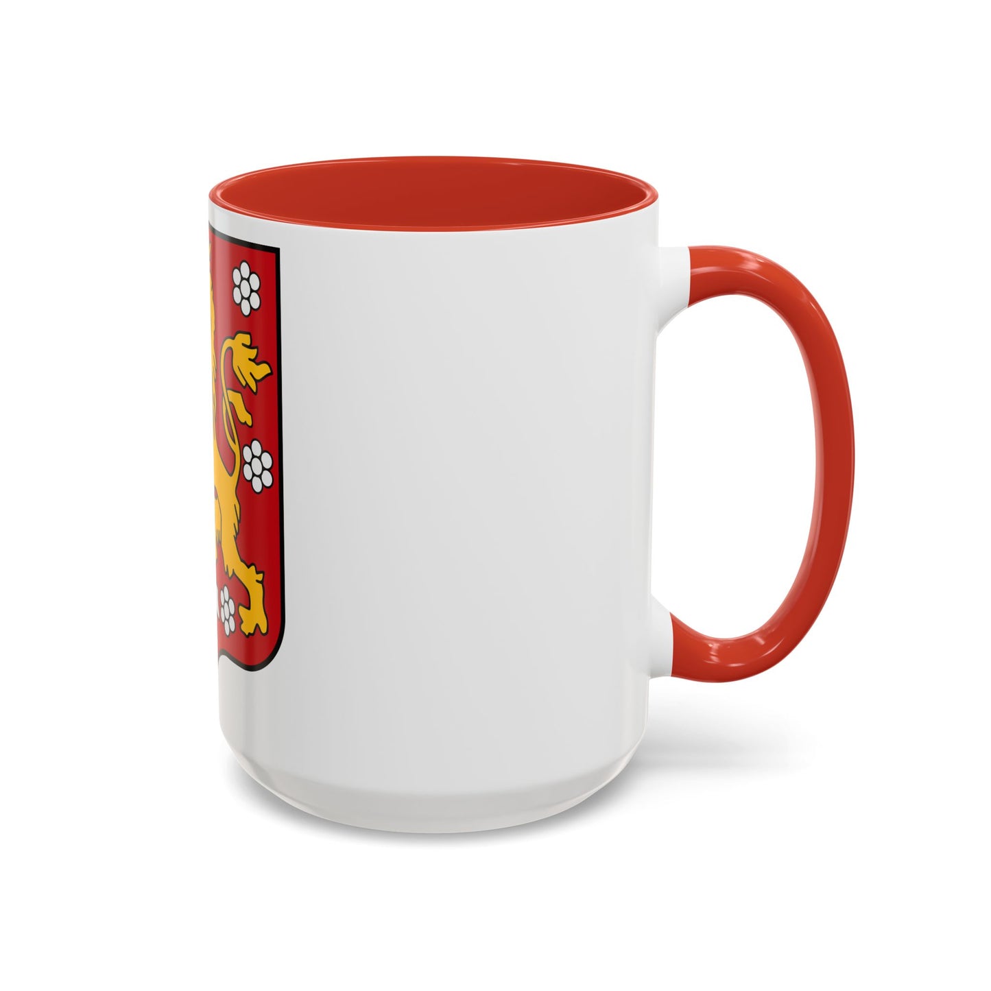 Coats of arms of the Grand Duchy of Finland - Accent Coffee Mug