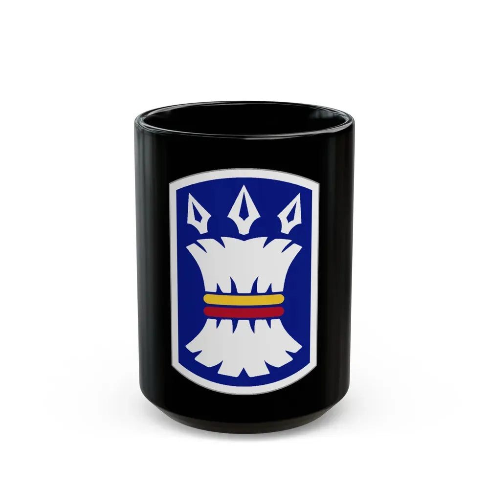 157TH INFANTRY BRIGADE (U.S. Army) Black Coffee Mug 15oz - Go Mug Yourself