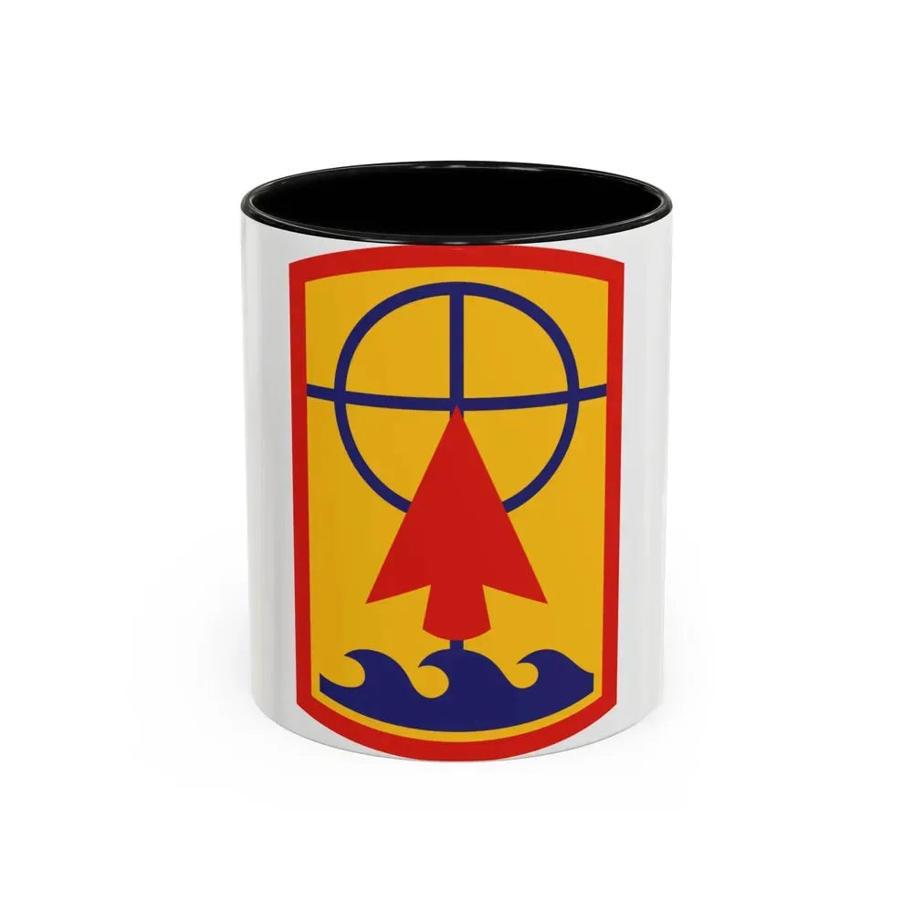 157th Maneuver Enhancement Brigade (U.S. Army) Accent Coffee Mug 11oz Black - Go Mug Yourself