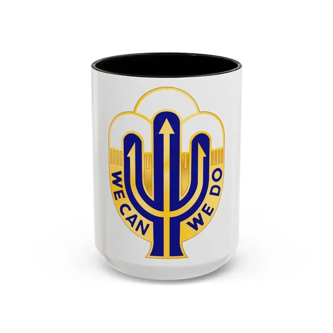 158 Maneuver Enhancement Brigade 2 (U.S. Army) Accent Coffee Mug 15oz Black - Go Mug Yourself