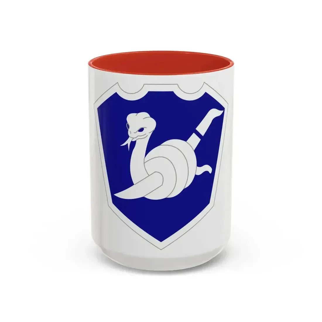158 Maneuver Enhancement Brigade (U.S. Army) Accent Coffee Mug 15oz Red - Go Mug Yourself