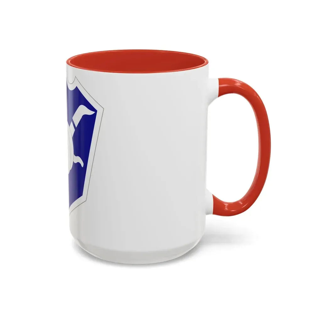 158 Maneuver Enhancement Brigade (U.S. Army) Accent Coffee Mug - Go Mug Yourself