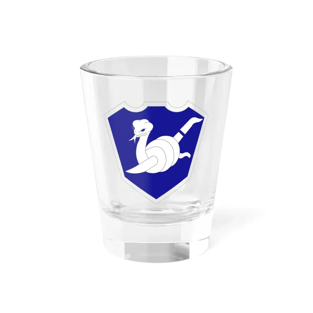 158 Maneuver Enhancement Brigade (U.S. Army) Shot Glass 1.5oz 1.5oz - Go Mug Yourself