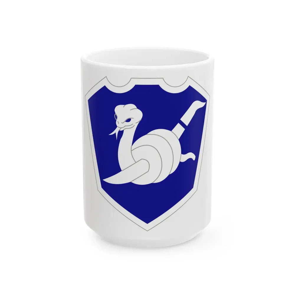 158 Maneuver Enhancement Brigade (U.S. Army) White Coffee Mug 15oz - Go Mug Yourself