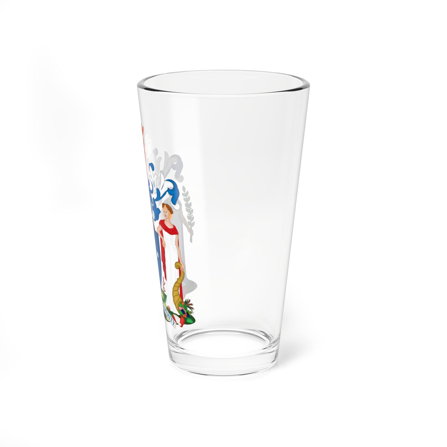 Coat of Arms of Victoria (Australia) (Coat of Arms) Pint Glass 16oz