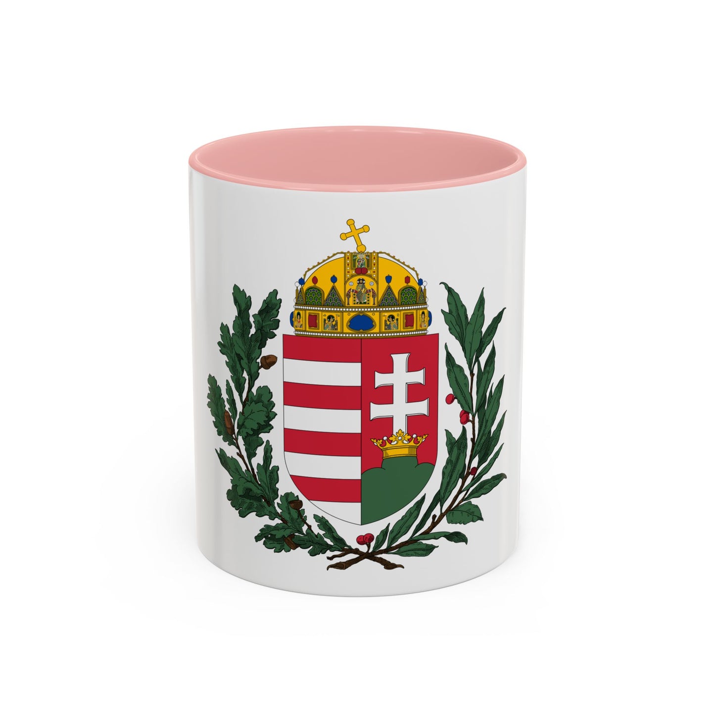 Coat of arms of Hungary (1896-1915) 2 - Accent Coffee Mug