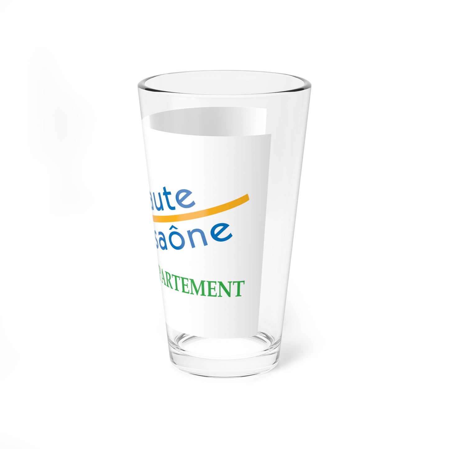 Flag of the Department of Haute-Saone (France) Pint Glass 16oz