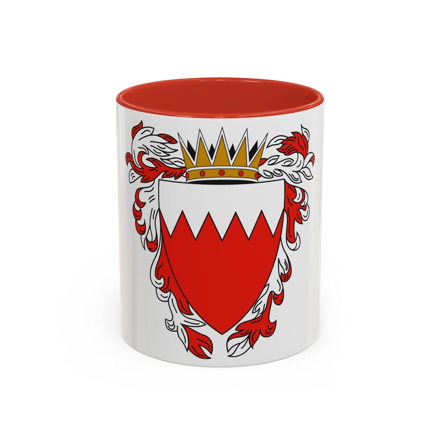 Coat of Arms of The Kingdom of Bahrain - Accent Coffee Mug