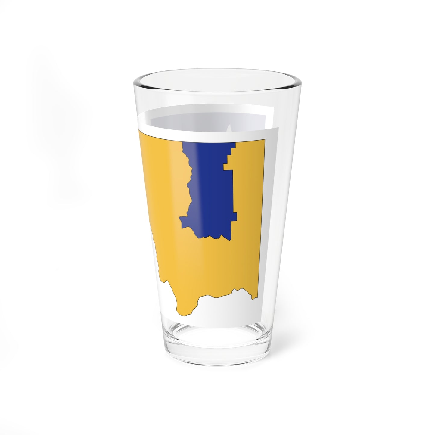 Flag of Stevens County Washington (United States) Pint Glass 16oz