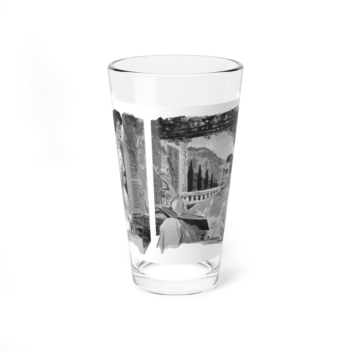 Love Be Wary by Mary Raymond, Woman And Home, 1958 (2) - Pint Glass 16oz