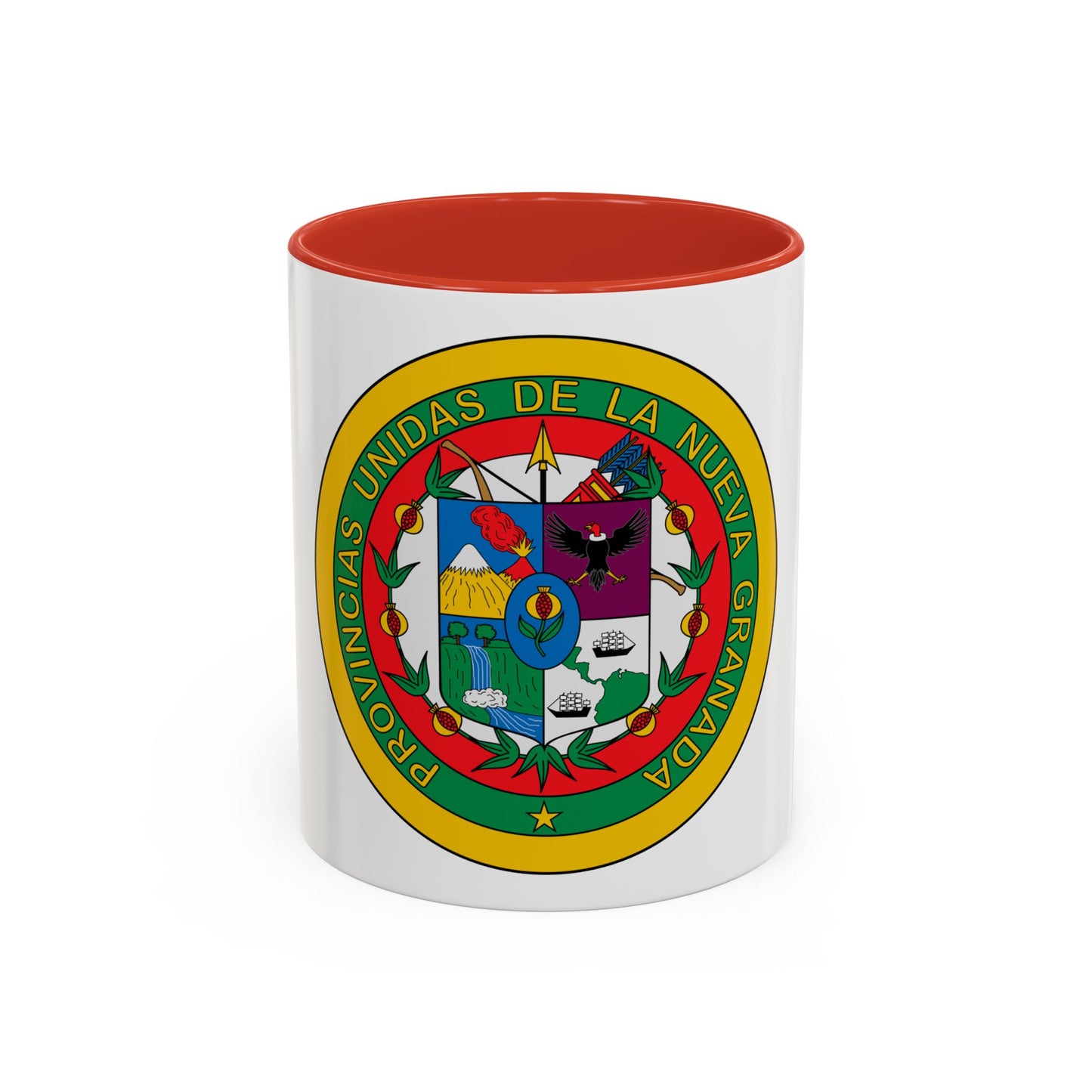 Coat of arms of United Provinces of New Granada 2 - Accent Coffee Mug