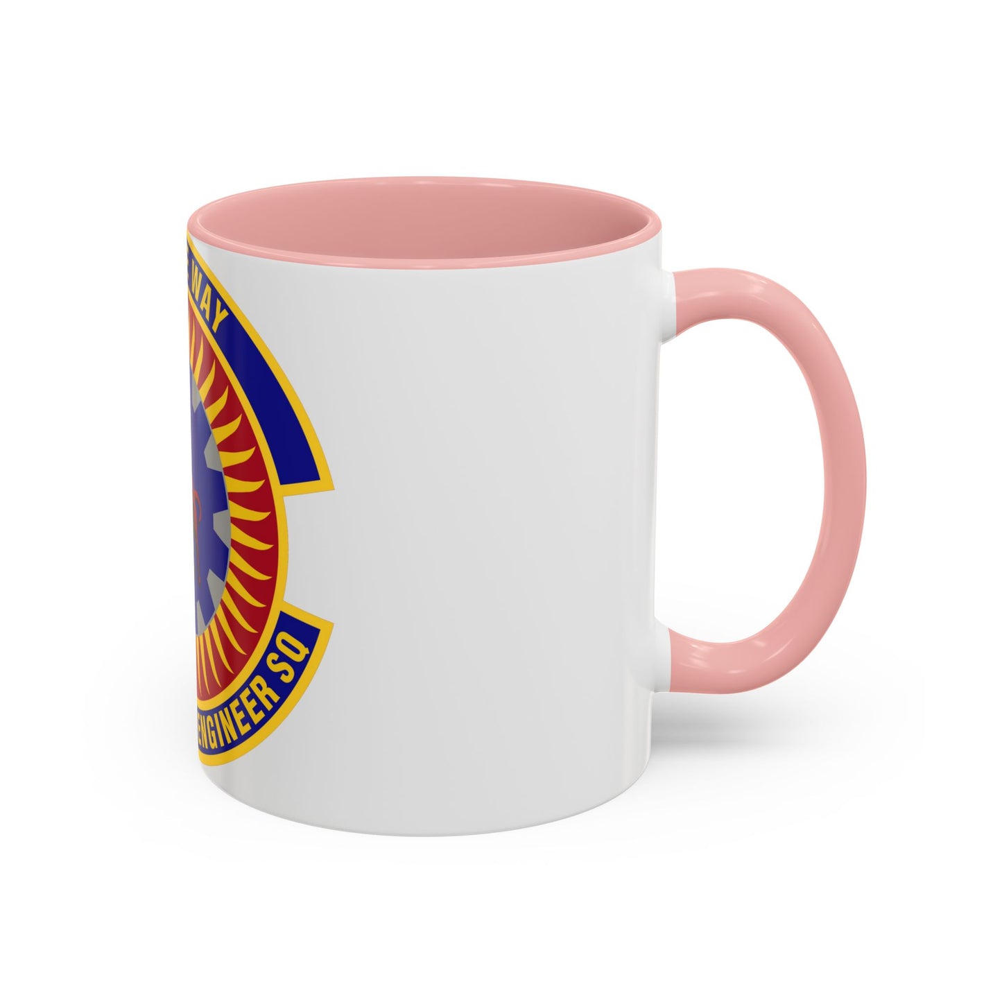 376th Expeditionary Civil Engineer Squadron (U.S. Air Force) Accent Coffee Mug
