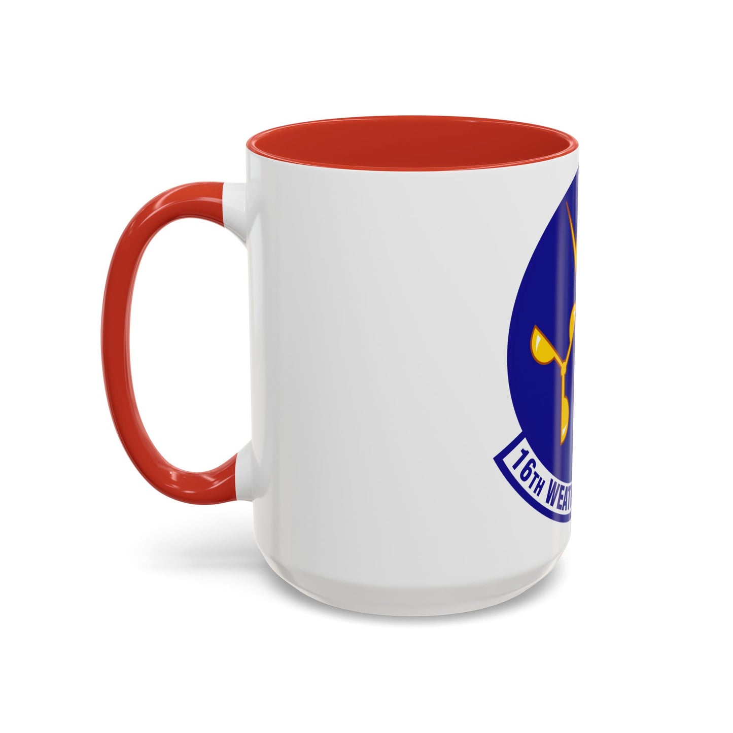 16 Weather Squadron AFWA (U.S. Air Force) Accent Coffee Mug