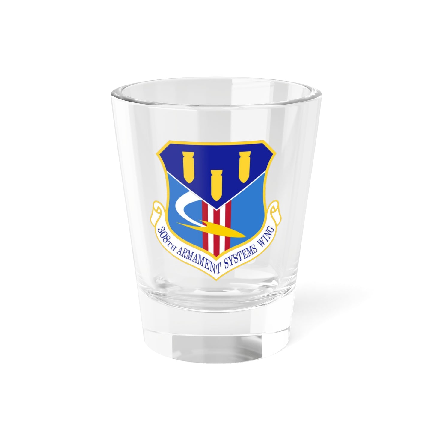 308th Armament Systems Wing (U.S. Air Force) Shot Glass 1.5oz