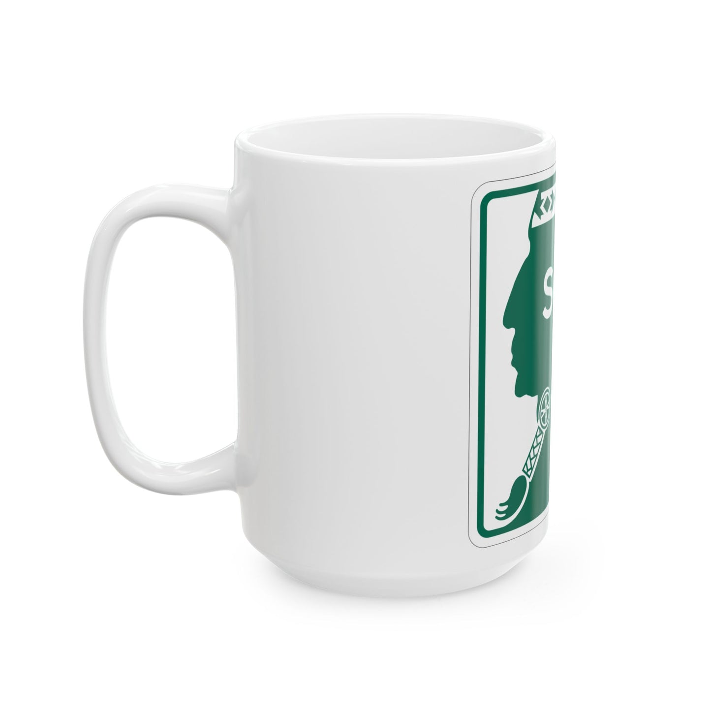Southern Tier Expressway (New York) (Road Sign) White Coffee Mug