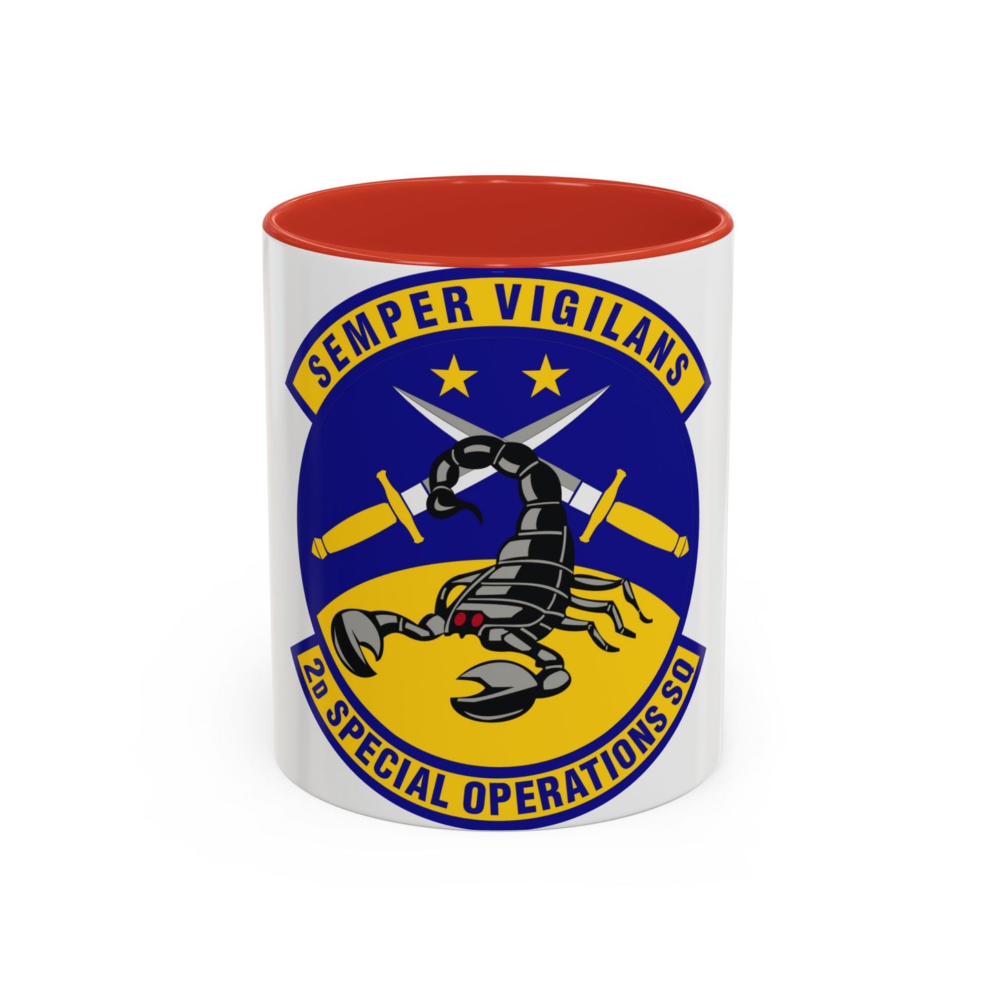 2d Special Operations Squadron (U.S. Air Force) Accent Coffee Mug