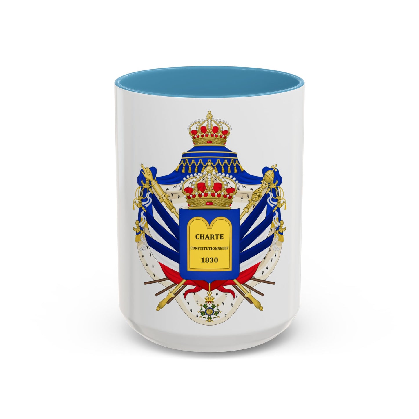 Coat of Arms of the July Monarchy (1831-48) - Accent Coffee Mug
