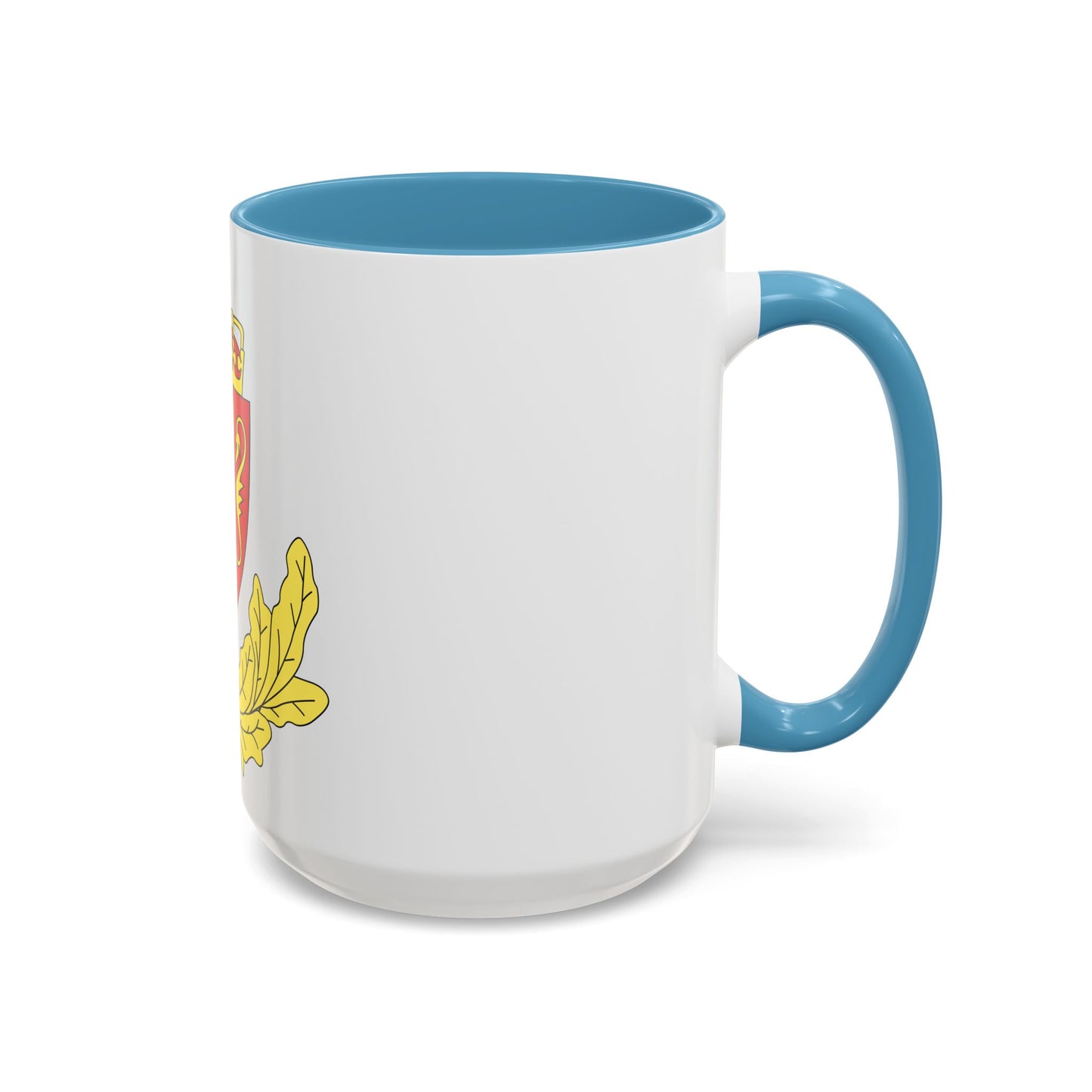 Coat of arms of the Norwegian Border Police - Accent Coffee Mug