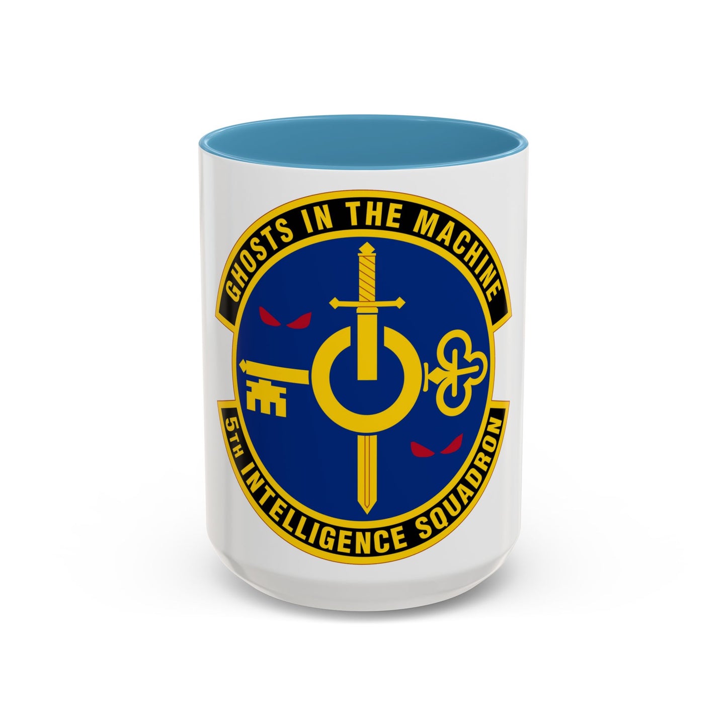 5 Intelligence Squadron ACC (U.S. Air Force) Accent Coffee Mug