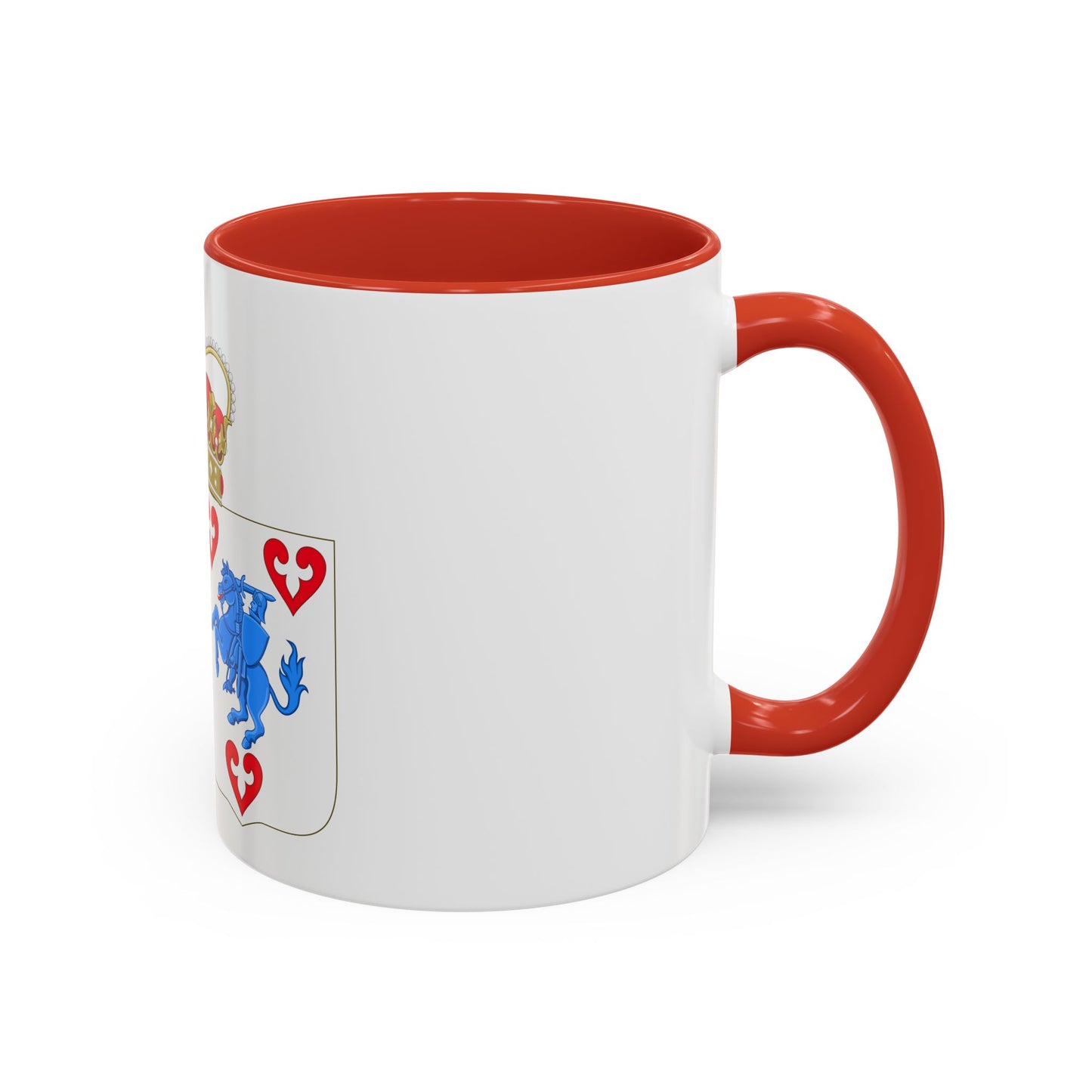 Coat of arms of Princess Marie of Denmark - Accent Coffee Mug