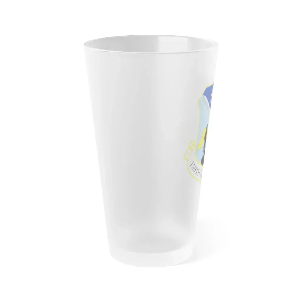 159th Fighter Wing (U.S. Air Force) Frosted Pint Glass 16oz - Go Mug Yourself