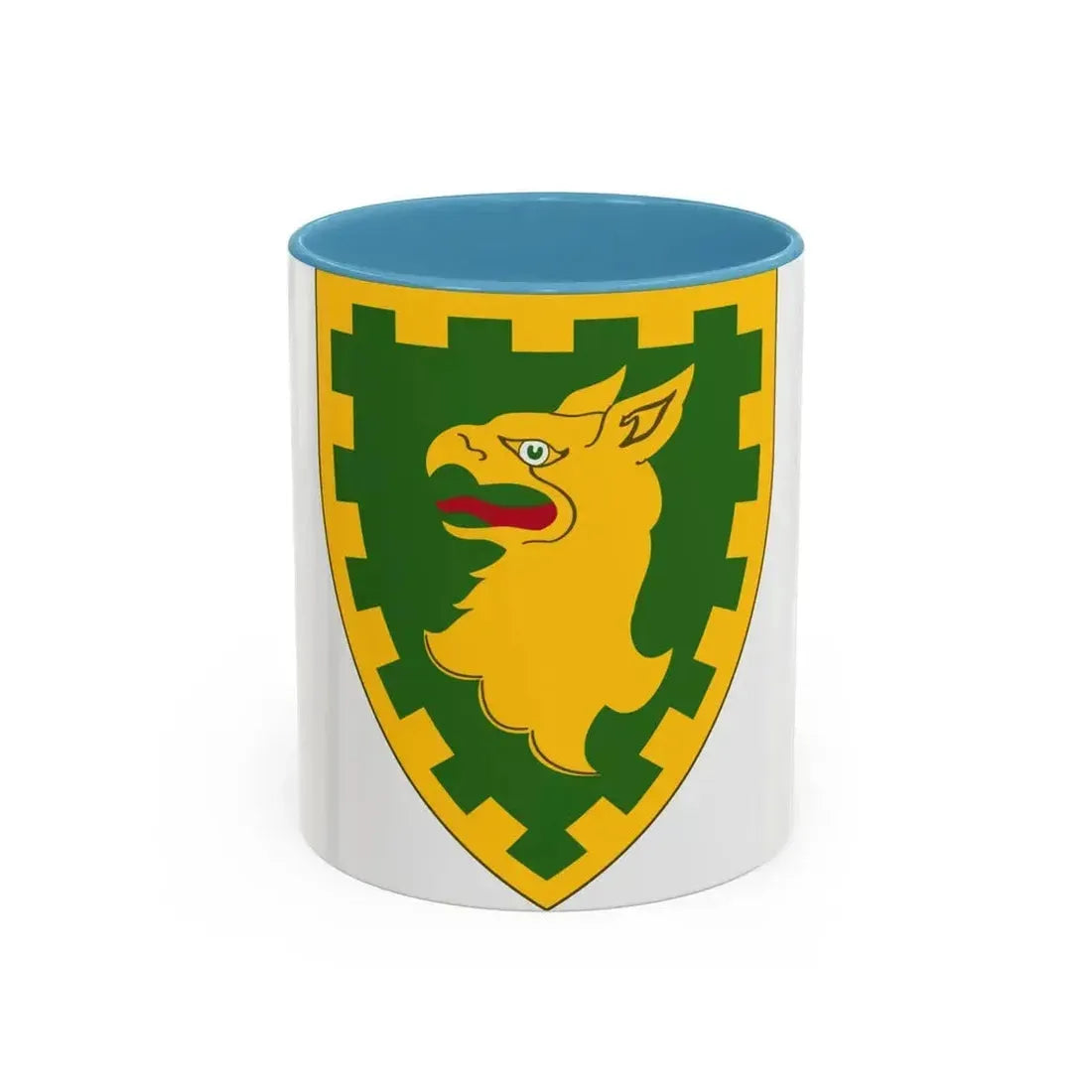 15th Military Police Brigade (U.S. Army) Accent Coffee Mug 11oz Light Blue - Go Mug Yourself