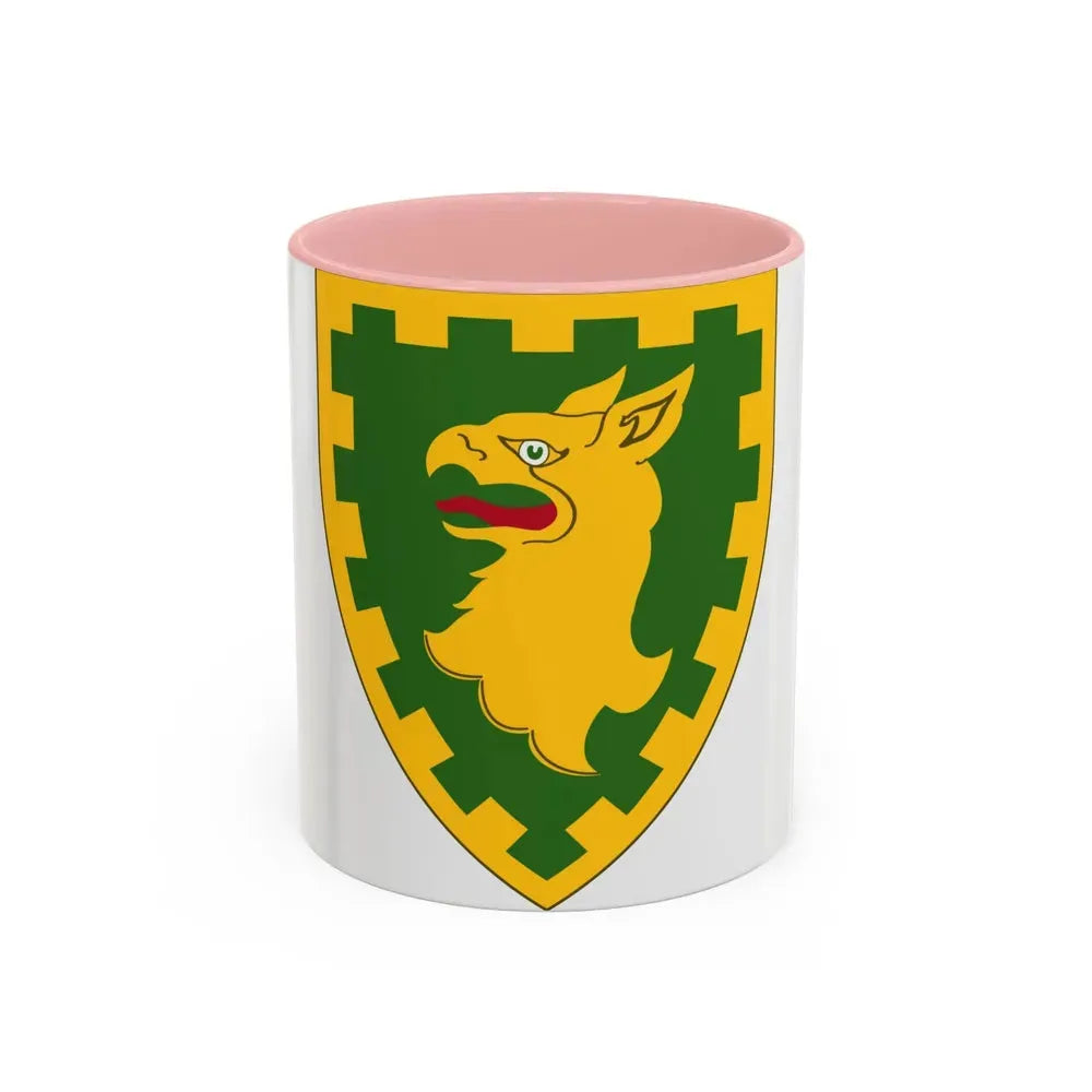 15th Military Police Brigade (U.S. Army) Accent Coffee Mug 11oz Pink - Go Mug Yourself