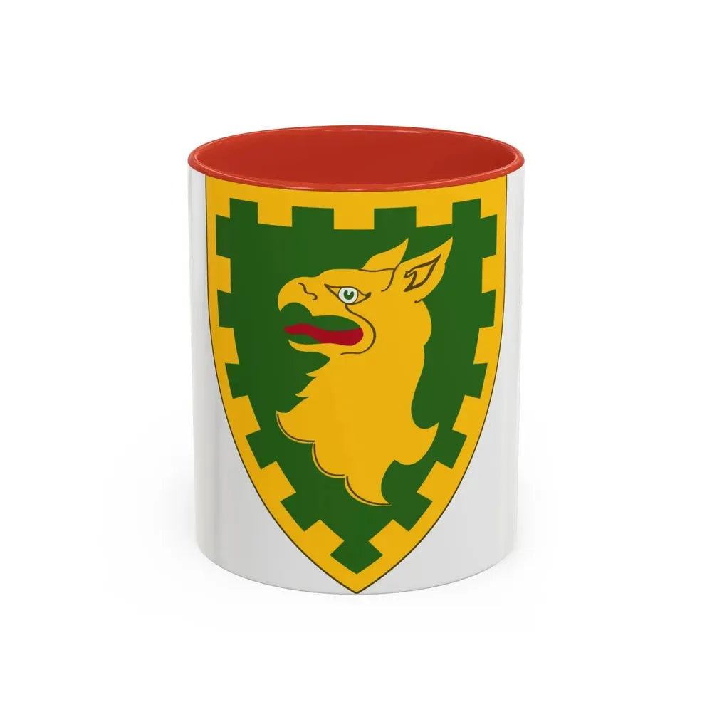 15th Military Police Brigade (U.S. Army) Accent Coffee Mug 11oz Red - Go Mug Yourself