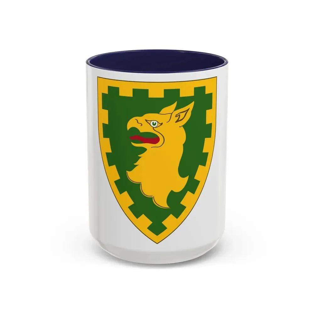 15th Military Police Brigade (U.S. Army) Accent Coffee Mug 15oz Navy - Go Mug Yourself
