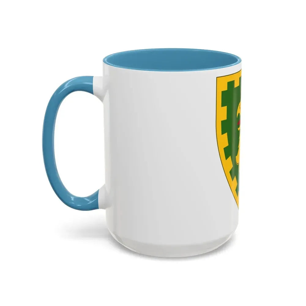15th Military Police Brigade (U.S. Army) Accent Coffee Mug - Go Mug Yourself