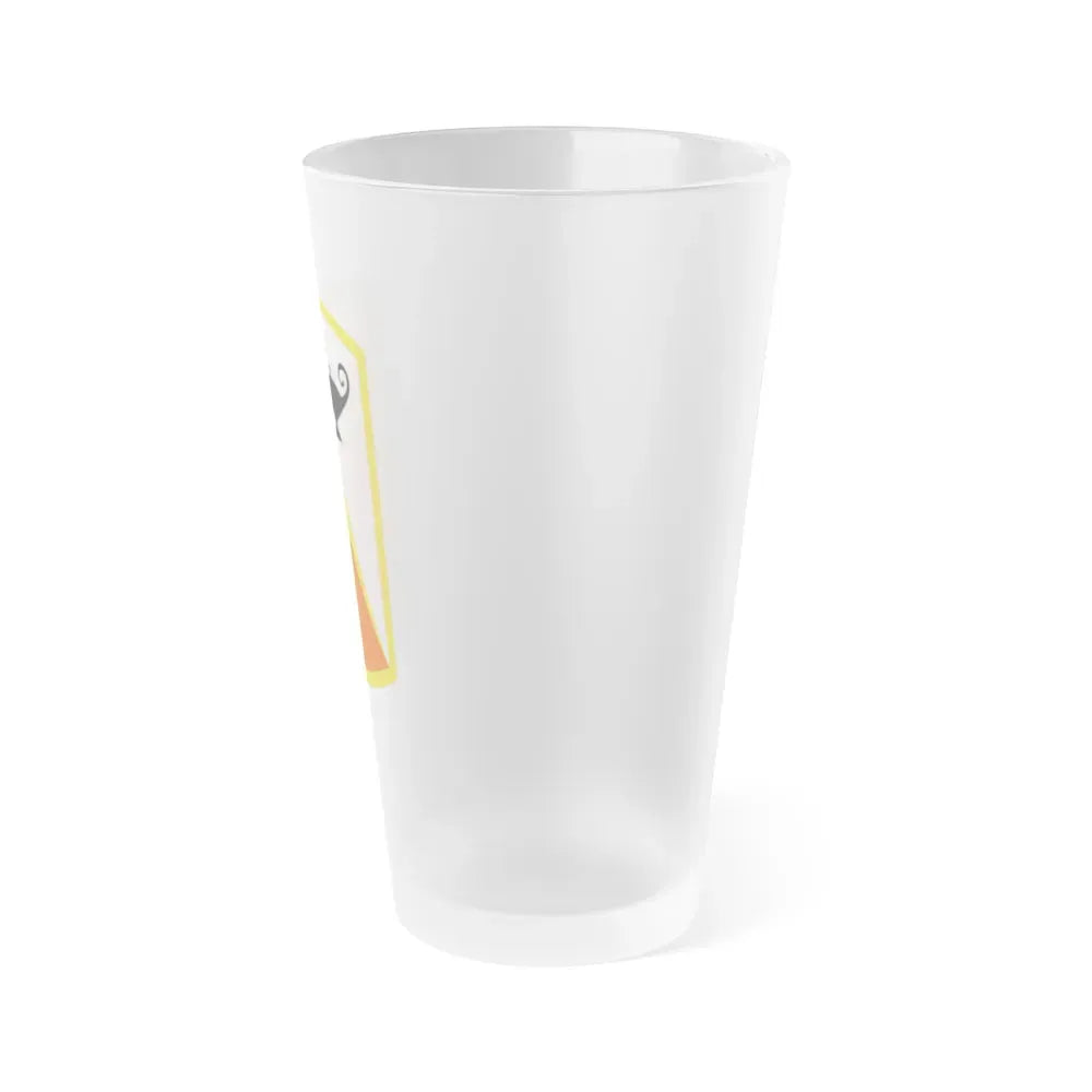 15th Signal Brigade (U.S. Army) Frosted Pint Glass 16oz - Go Mug Yourself