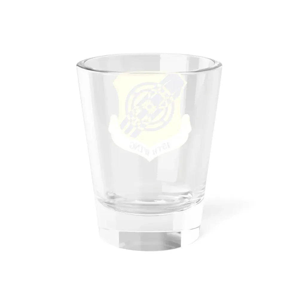 15th Wing (U.S. Air Force) Shot Glass 1.5oz - Go Mug Yourself