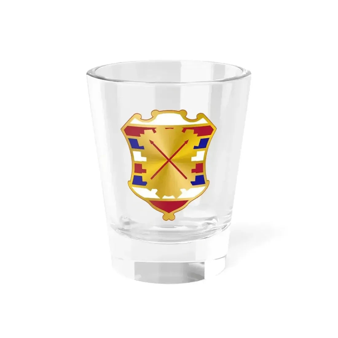 16 Antiaircraft Artillery Gun Battalion (U.S. Army) Shot Glass 1.5oz 1.5oz - Go Mug Yourself