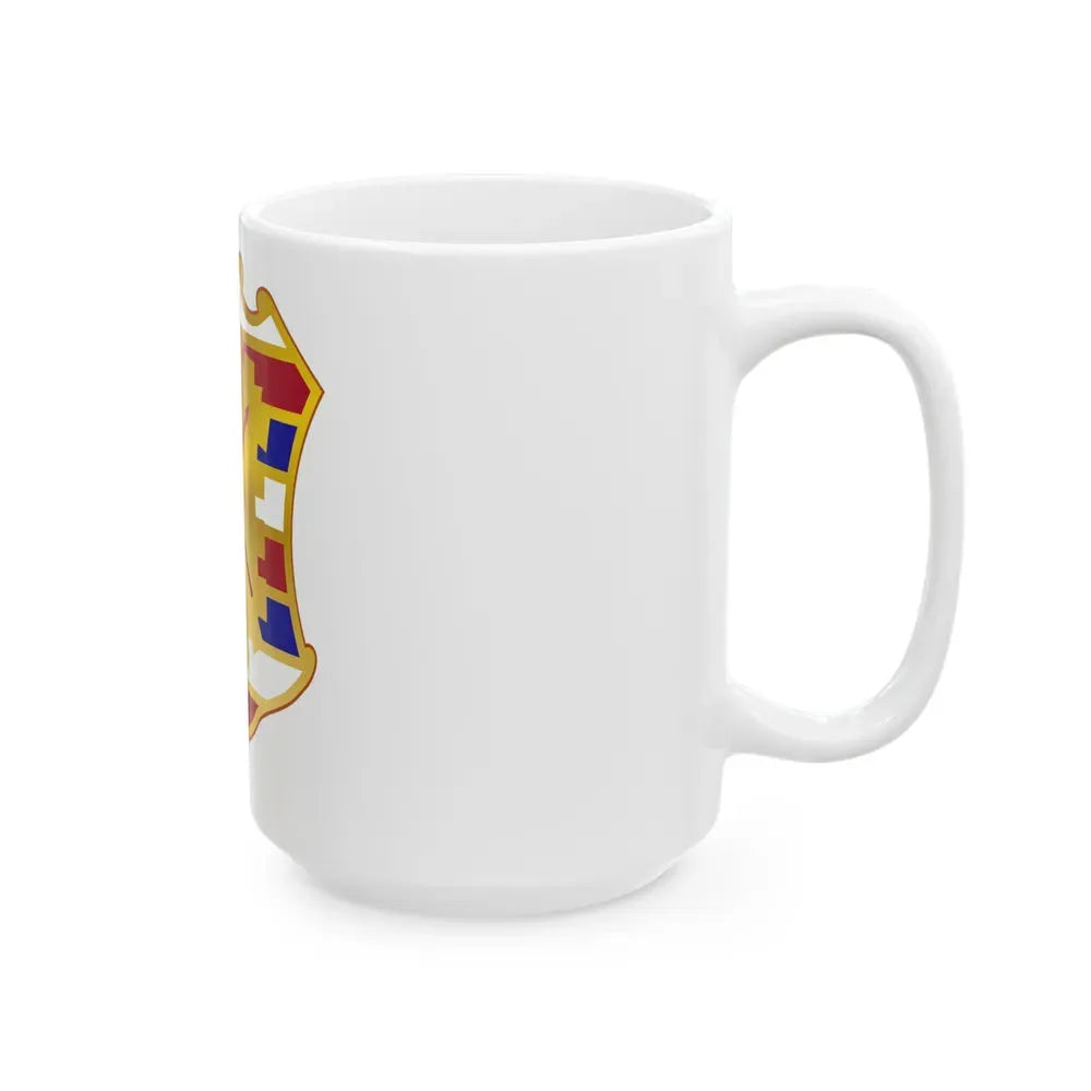 16 Antiaircraft Artillery Gun Battalion (U.S. Army) White Coffee Mug - Go Mug Yourself