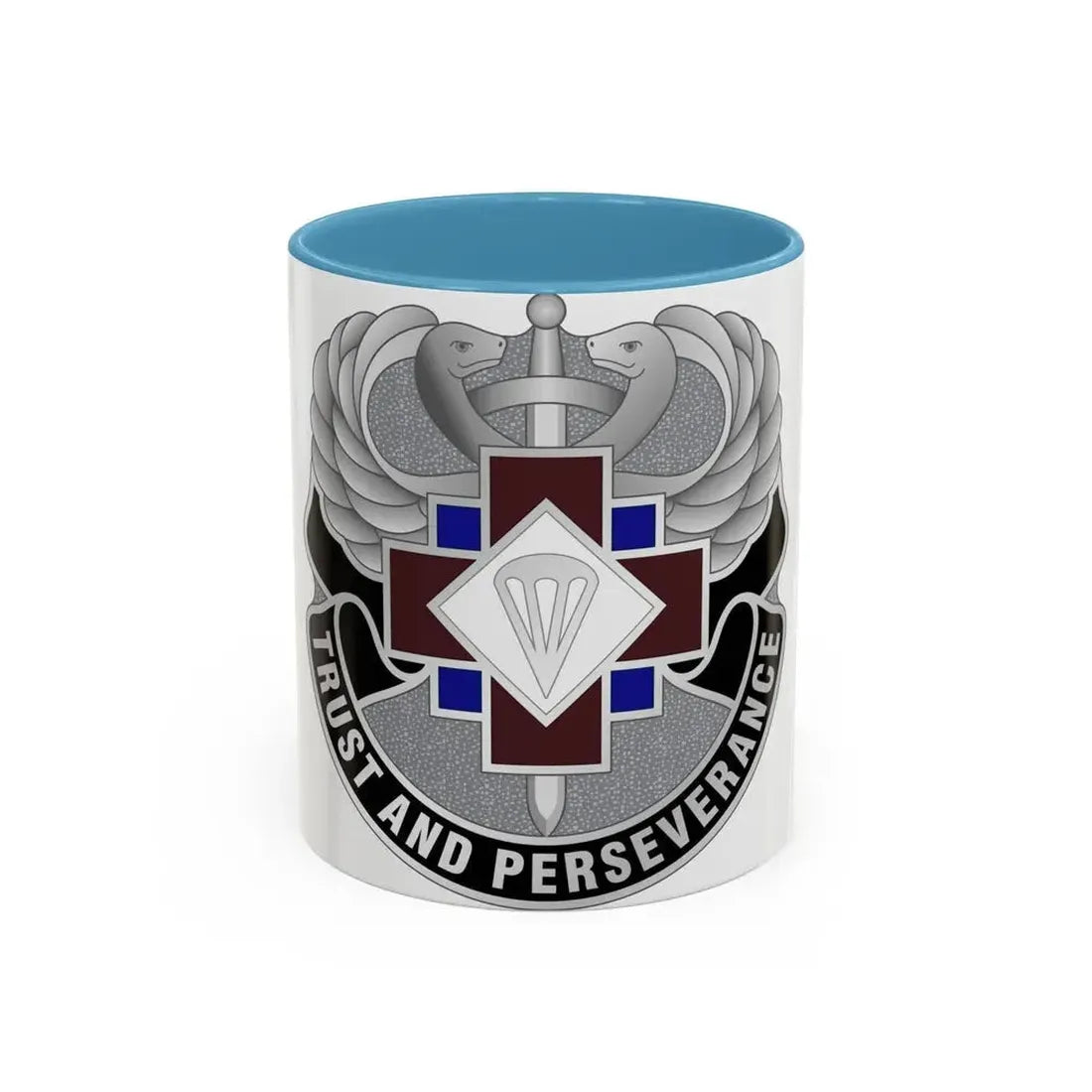 16 Hospital Center (U.S. Army) Accent Coffee Mug 11oz Light Blue - Go Mug Yourself