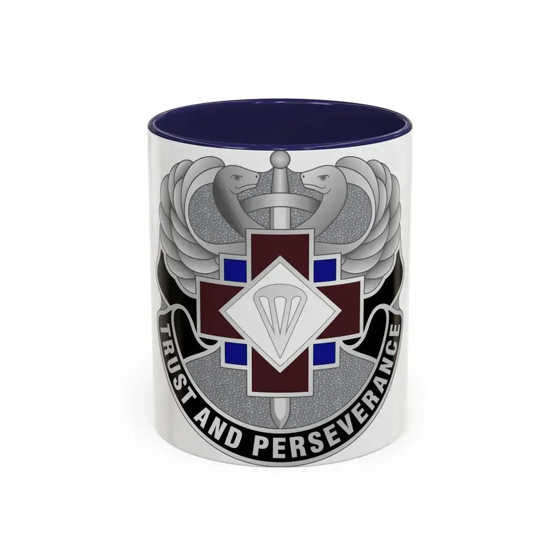 16 Hospital Center (U.S. Army) Accent Coffee Mug 11oz Navy - Go Mug Yourself