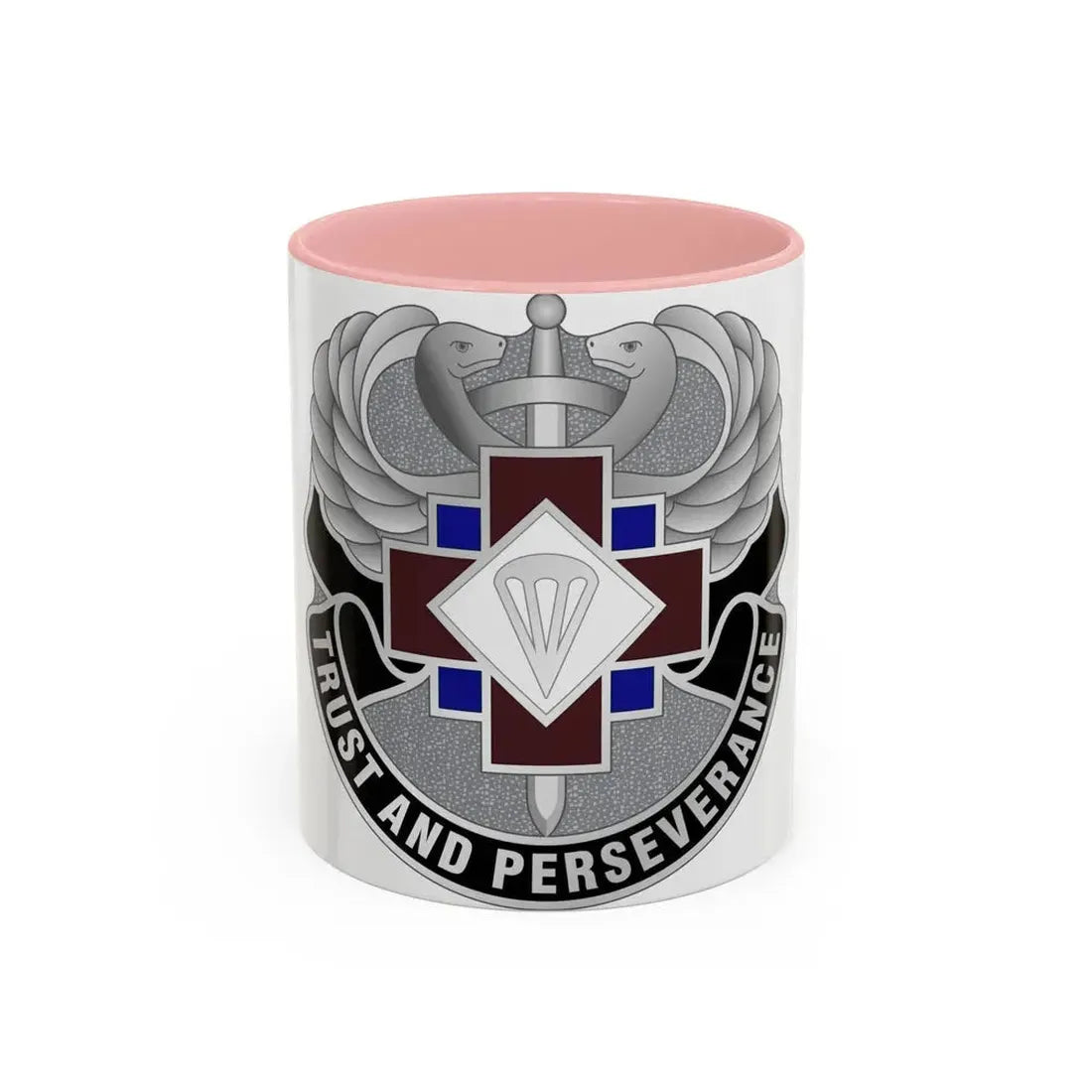 16 Hospital Center (U.S. Army) Accent Coffee Mug 11oz Pink - Go Mug Yourself