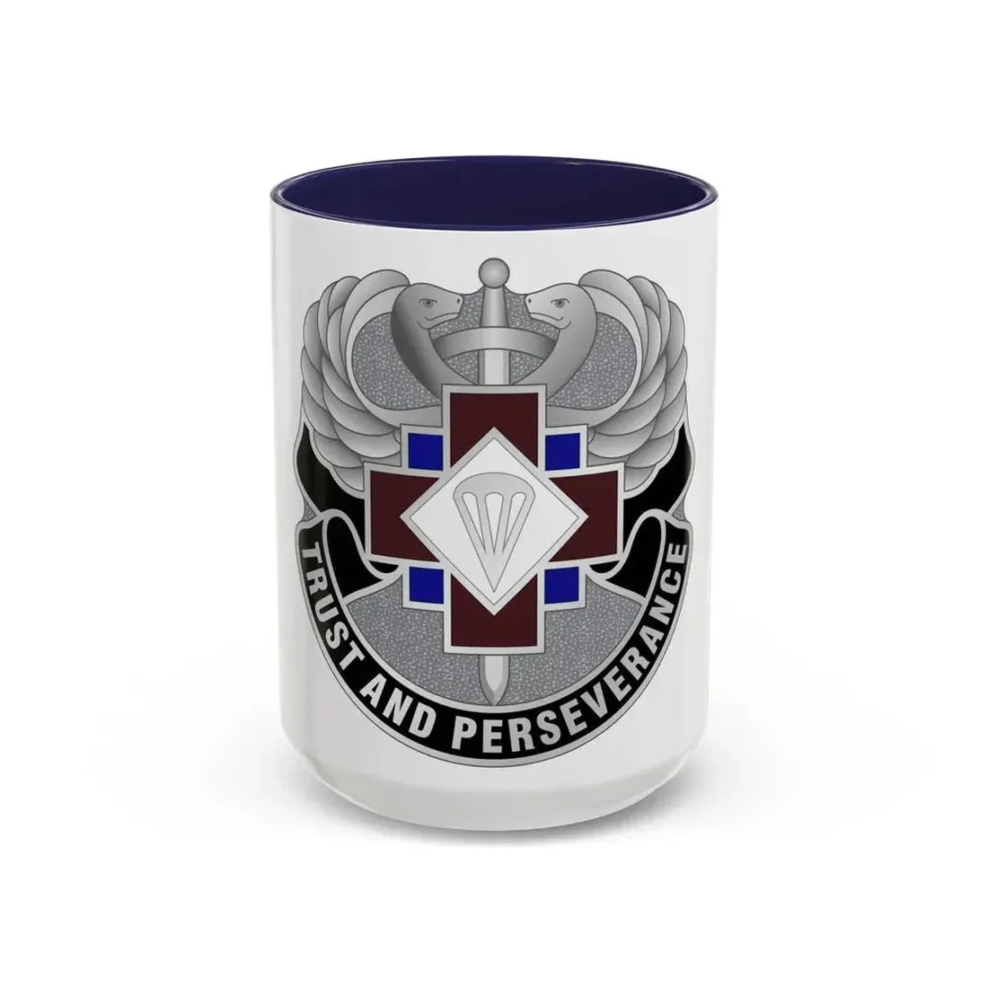 16 Hospital Center (U.S. Army) Accent Coffee Mug 15oz Navy - Go Mug Yourself