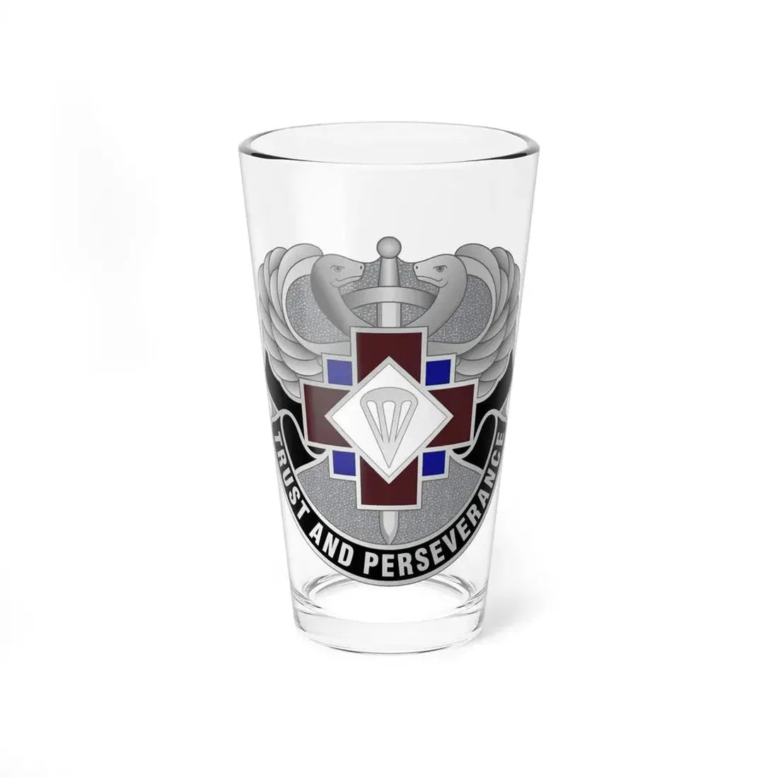 16 Hospital Center (U.S. Army) Pint Glass 16oz 16oz - Go Mug Yourself