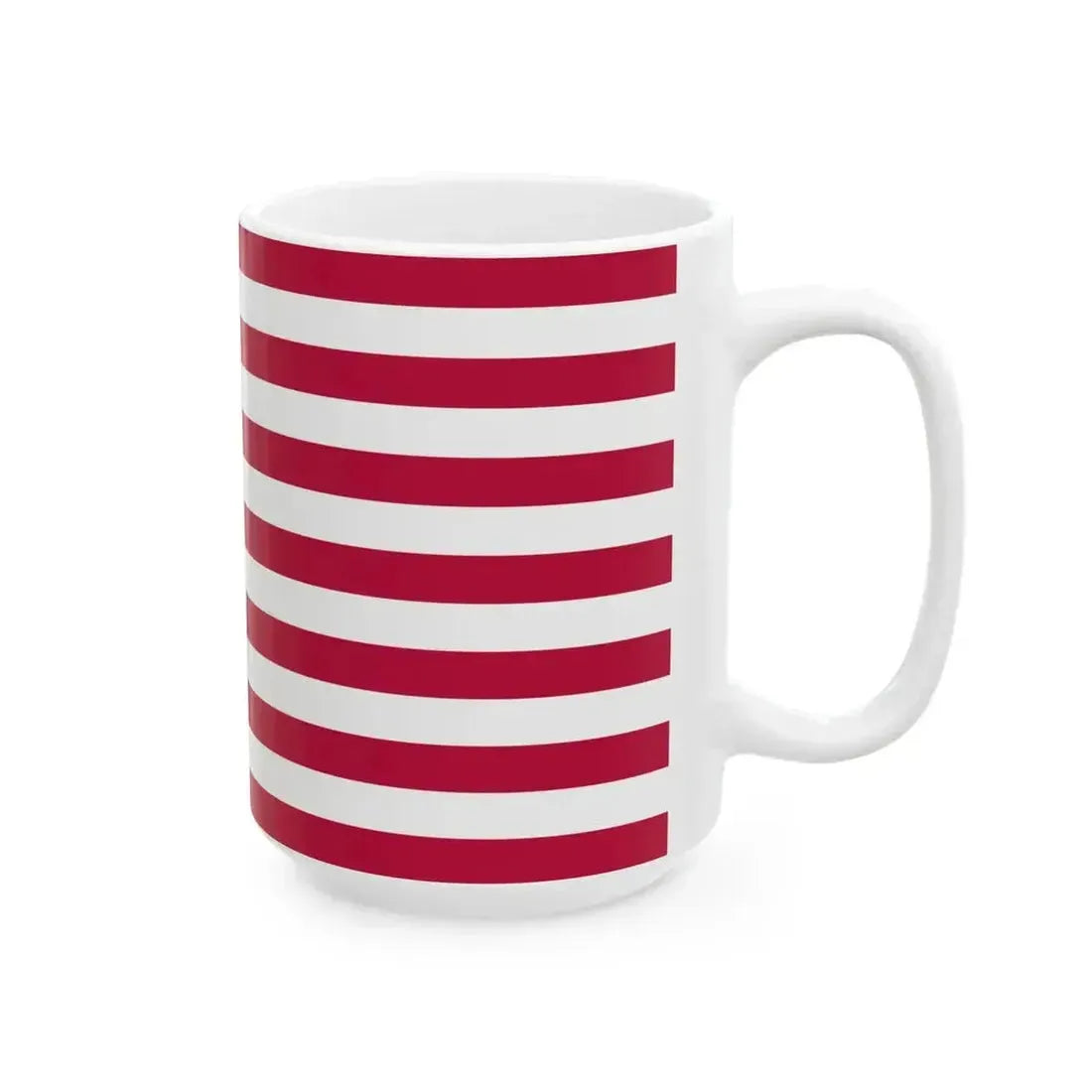 16 Star US Flag Unofficial (United States) White Coffee Mug - Go Mug Yourself